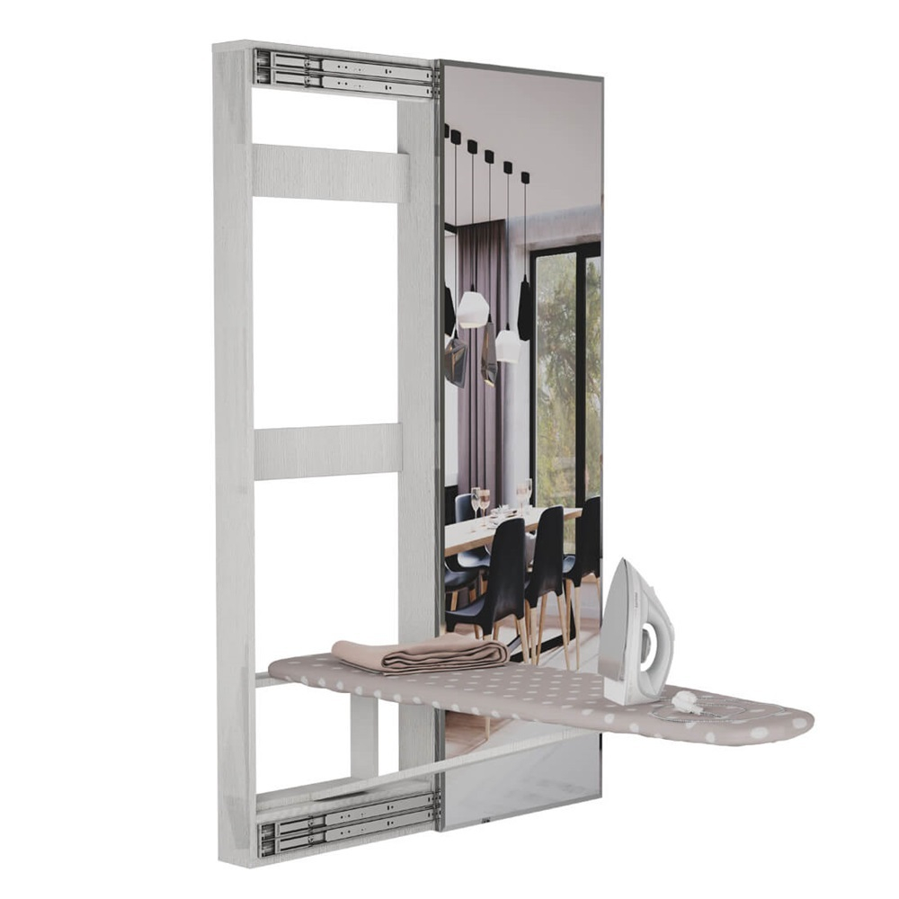 Гладильная доска Смарт с зеркалом, лоредо