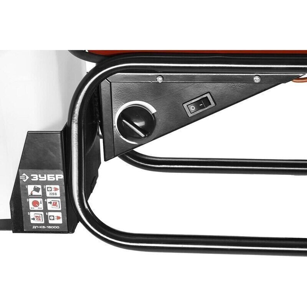 Дизельная тепловая пушка Зубр ДП-К5-15000 - прямого нагрева / 15 кВт