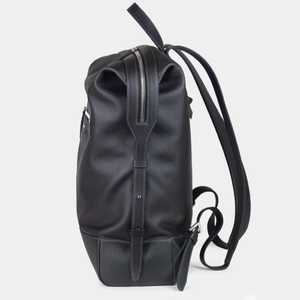 Рюкзак Rousseau из кожи теленка, черного цвета