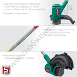 ЗУБР 400 Вт, ш/с 26 см, сетевой триммер (ТСН-26-400)