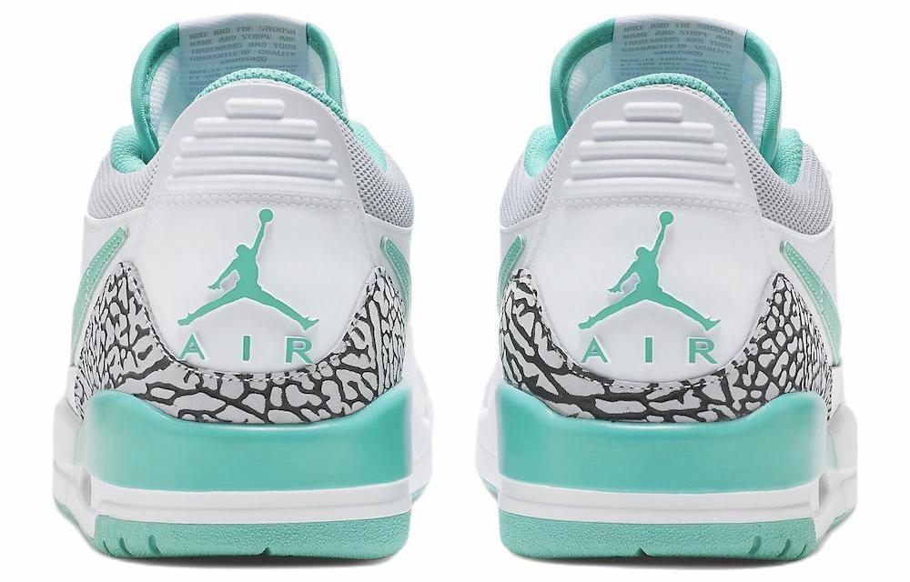 Кроссовки Jordan Legacy 312 Low "White Turquoise"