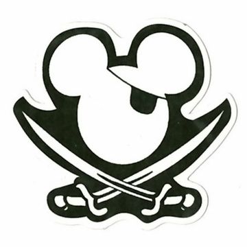 Наклейка Микки Маус (160)