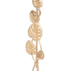 Светильник напольный торшер Monstera Deliciosa (Монстера) с абажуром Сити-2 Кремовый