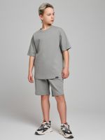 Костюм для мальчика Азарт-2 Виотекс СЕРЫЙ