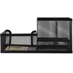 Органайзер DELI 200х100х98 мм, металлический, черный