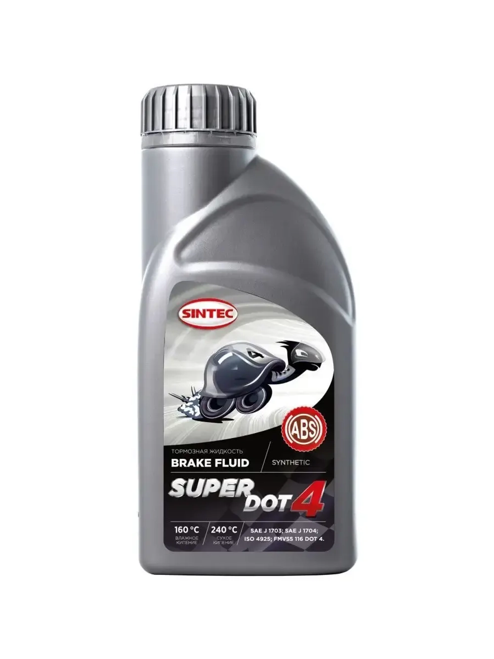 Тормозная жидкость SINTEC dot-4 455г