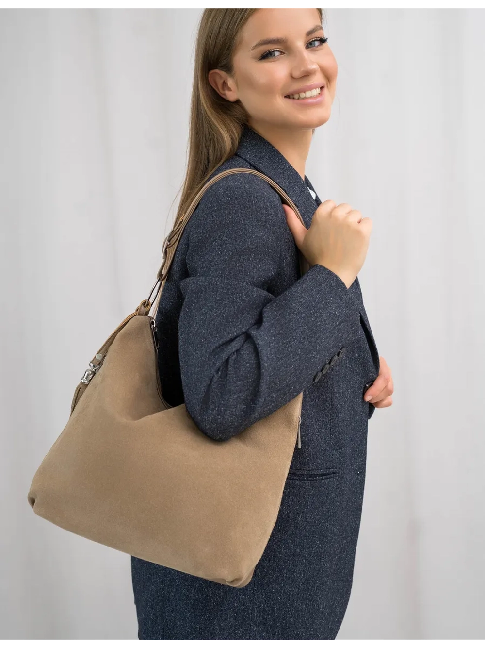 сумка через плечо большая тоут шоппер