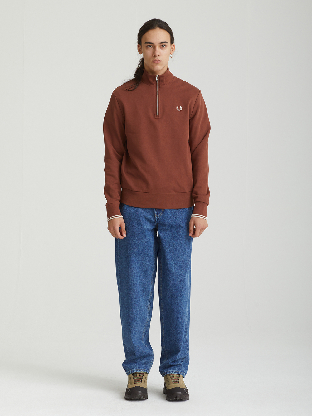Мужская Толстовка Half Zip