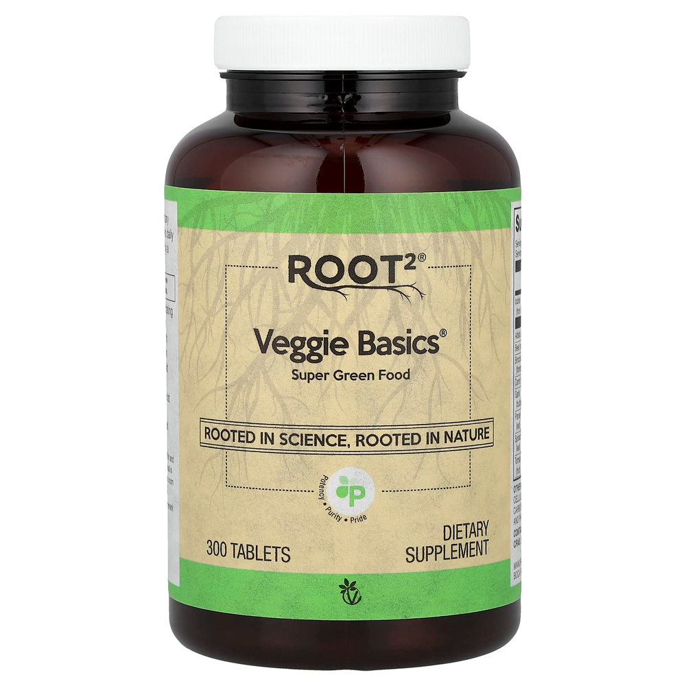 Vitacost, Root2®, Veggie Basics®, 300 таблеток