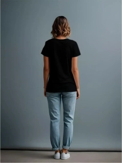 Футболка однотонная базовая хлопок унисекс Баракаттекс