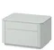 Тумба прикроватная Tammi 2 ящика ширина 60 см (светло-серый)
