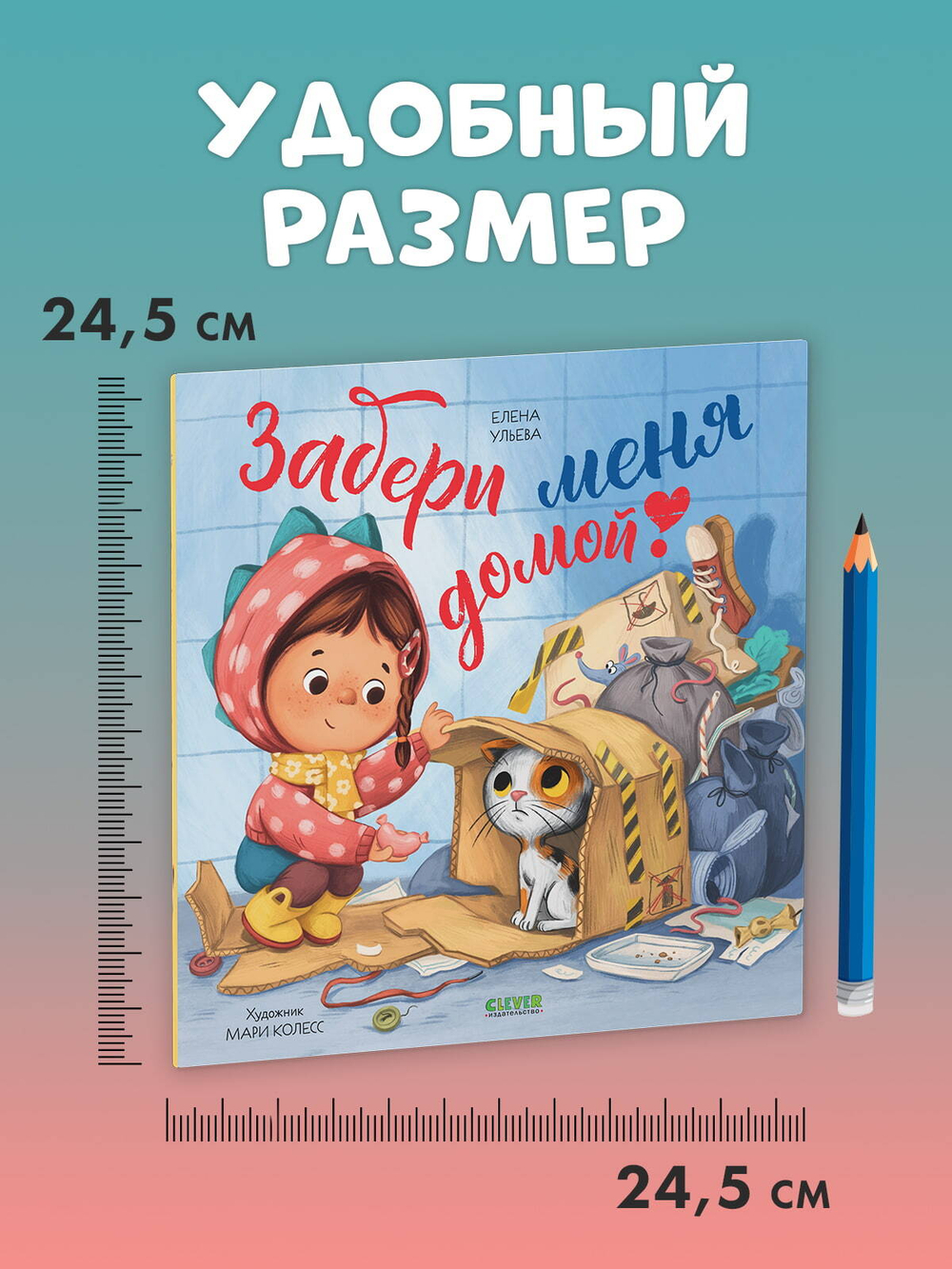 Книжки-картинки (мягкая обложка). Забери меня домой!