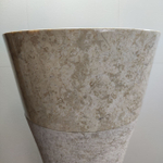 Раковина напольная из мрамора Cream MN-61362 (40*40*90)
