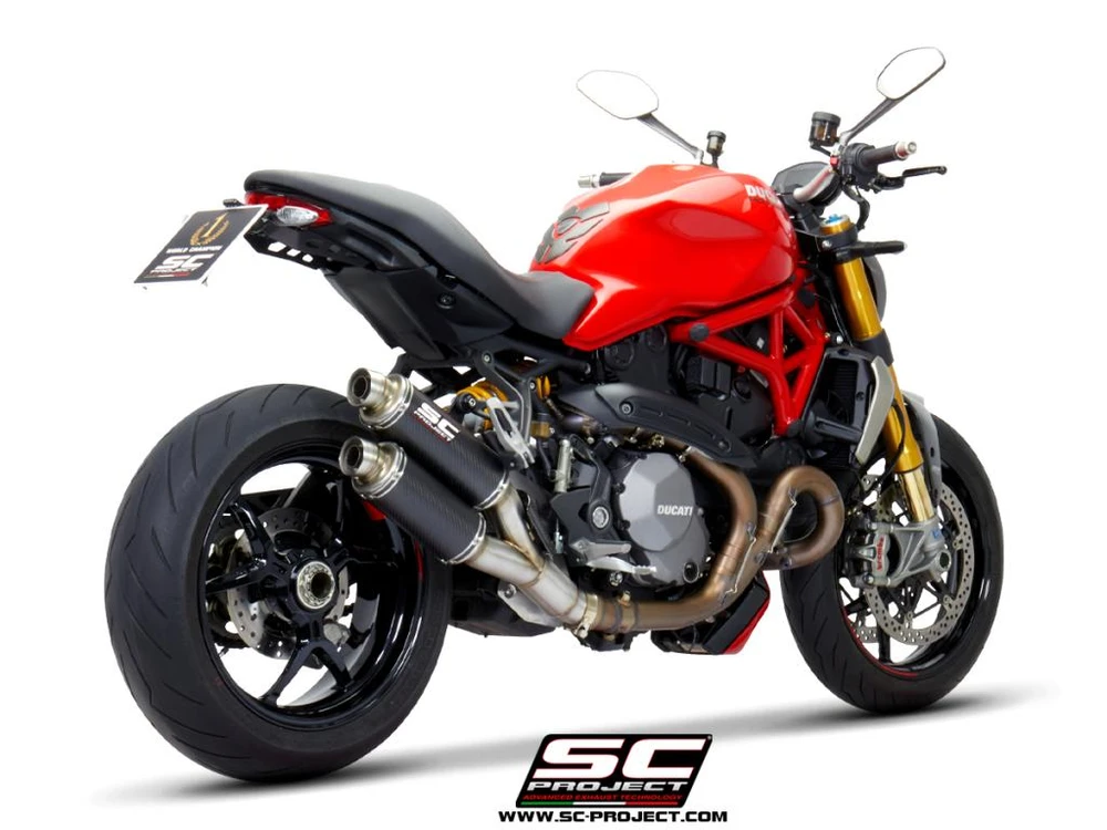 Выхлоп SC-Project Twin GP carbon