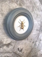 Панно 14 см. насекомые на стену для интерьера Муравей