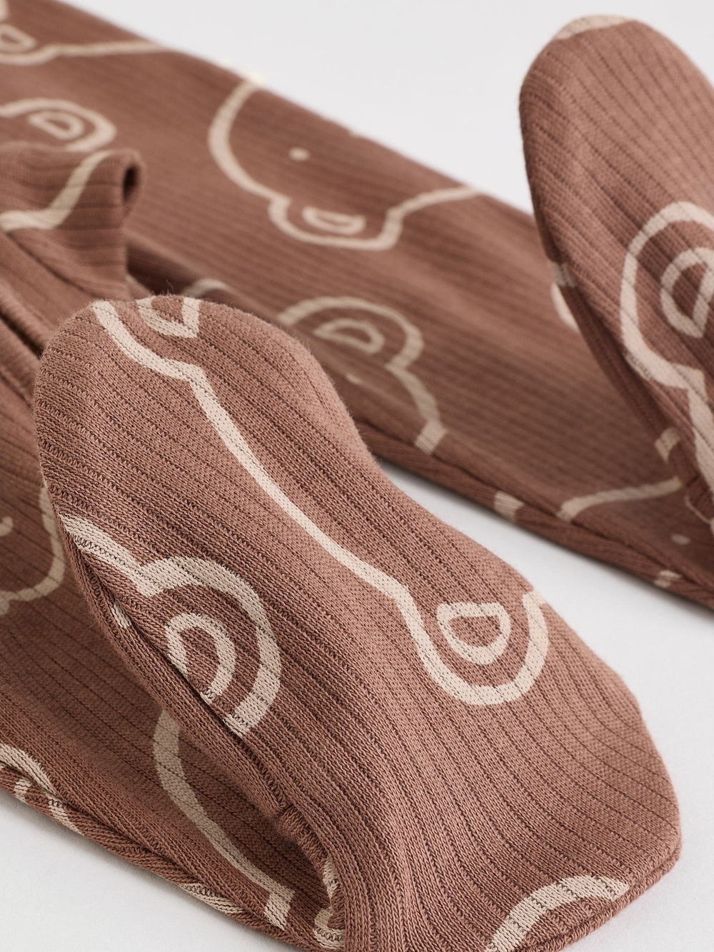 Комбинезон / Слип для малышей Next AW3-055, 4 шт., Коричневый, Молочный