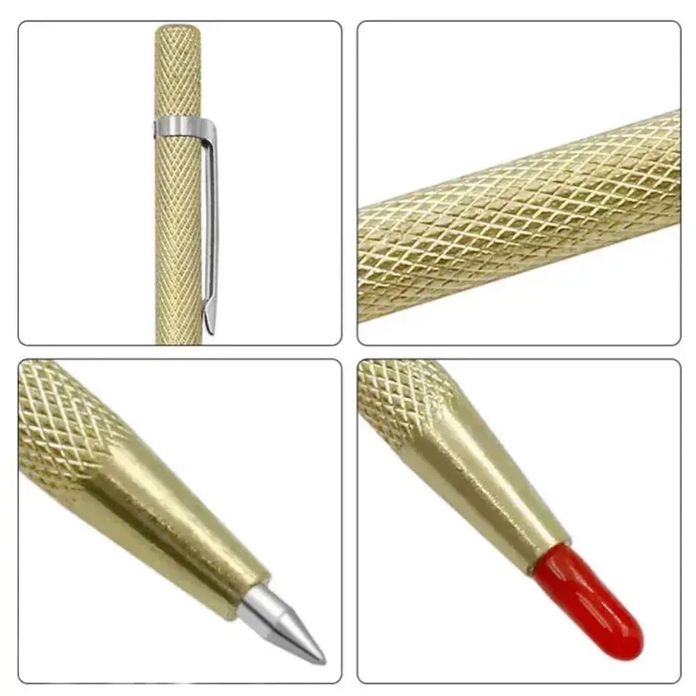 Чертилка по металлу, разметочный твердосплавный строительный карандаш с победитовым наконечником