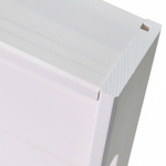 Поднос 58х18х7, Флоутард, столик для завтрака в постель, подставка для кухни, дачи, цветов, рассады, деревянный, белый, Dipriz