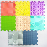 ОРТО-набор-1 Модульный коврик.Универсал пастель(Камни-2,Трава-2,Шипы-1,Елочка-2,Шишки-1)/82