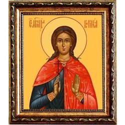 Виринея (Вероника) Едесская Святая мученица. Икона на холсте.