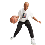 Баскетбольная футболка Puma Banned from TV T-shirt White