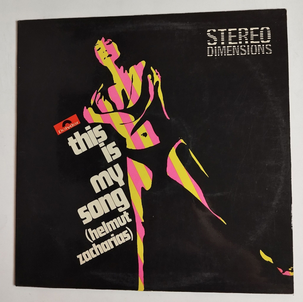 Винтажная виниловая пластинка LP Сборник Helmut Zacharias This Is My Song (Italy 1967)