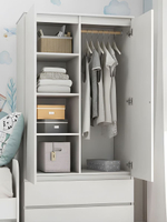 Шкаф для одежды, 92х47х182, Марм, распашной, в прихожую, с полками, Dipriz