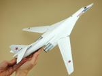 Модель самолета Ту-160 (М1:100, ВВС России, Николай Кузнецов)