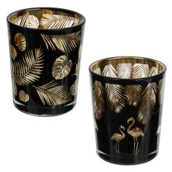 GAEM Подсвечник, L5,5 W5,5 H6,5 см, 2в.