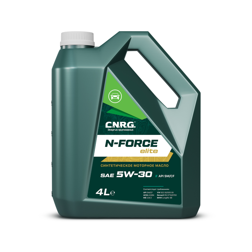 C.N.R.G. N-Force Elite 5W-30 SM/CF 4 л пластик