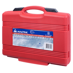 МАСТАК (103-21601C) Набор фиксаторов распредвала / коленвала, Citroen / Peugeot, кейс, 35 предметов