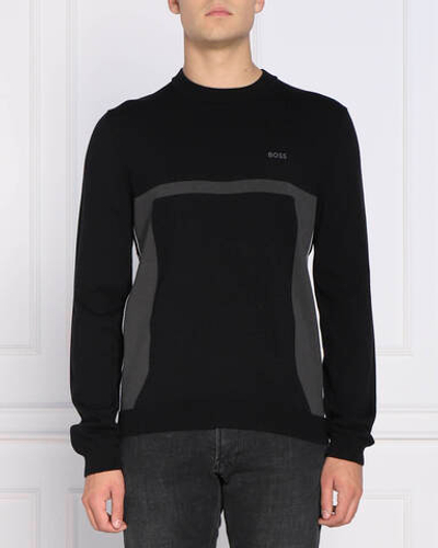 свитер reloko BOSS GREEN - черный(50475155)