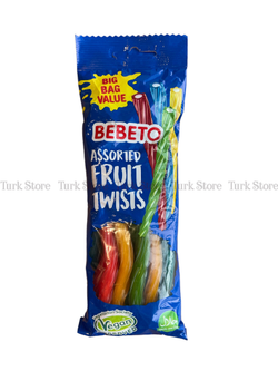 Жевательный мармелад Bebeto FRUIT TWISTS 200 гр