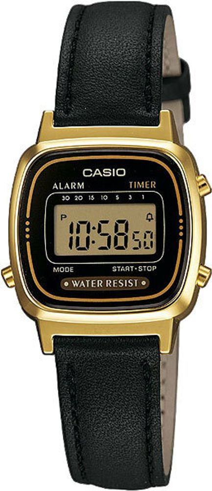 Японские наручные часы Casio Vintage LA-670WEGL-1E