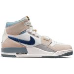 Кроссовки Air Jordan Legacy 312 Corduroy Swoosh - White Mystic Navy