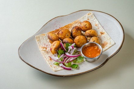 Шампиньоны на углях