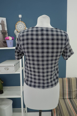 Рубашка H&M укороченная 38 размер