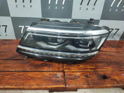 Фара левая LED Volkswagen Tiguan 2 16-20 Б/У Оригинал 5NB941081A