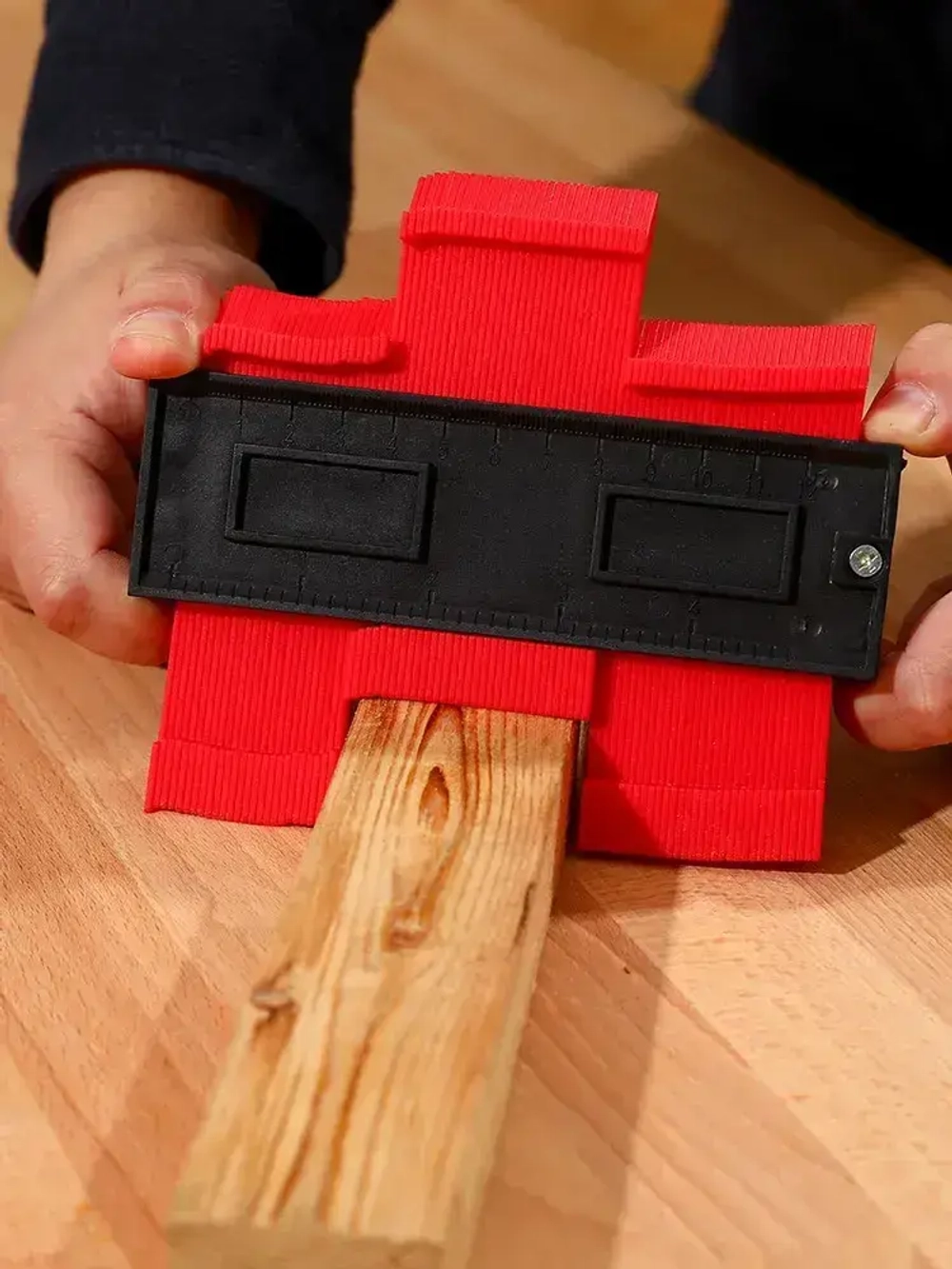 Шаблон для перенесения контуров DEKO 5" (125мм ) TEM01, красный