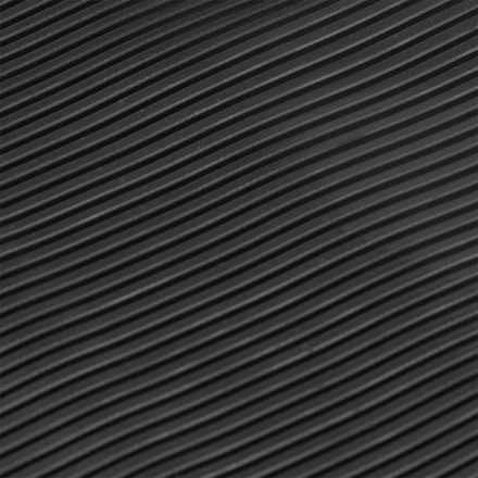 Коврик-дорожка против скольжения Vortex - Полоска 90*1000*0,23см, черный