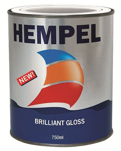 Эмаль однокомпонентная Brilliant Gloss, темно-синяя (flag blue), 0,75 л (10251773)