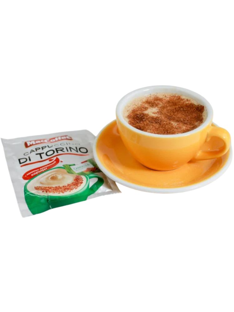 Растворимый кофе MacCoffee Cappuccino Корица 20 пак