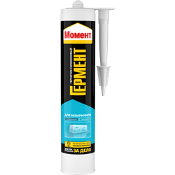 Герметик Момент 1997824 Гермент силиконовый для аквариумов прозрачный 280 мл. | Момент