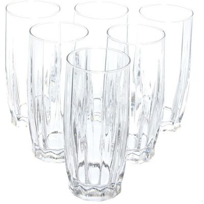 Набор стаканов для коктейля 6шт 320мл «Данс» 42868В