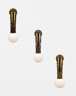 Акцентные настенные светильники с декоративными элементами ✨