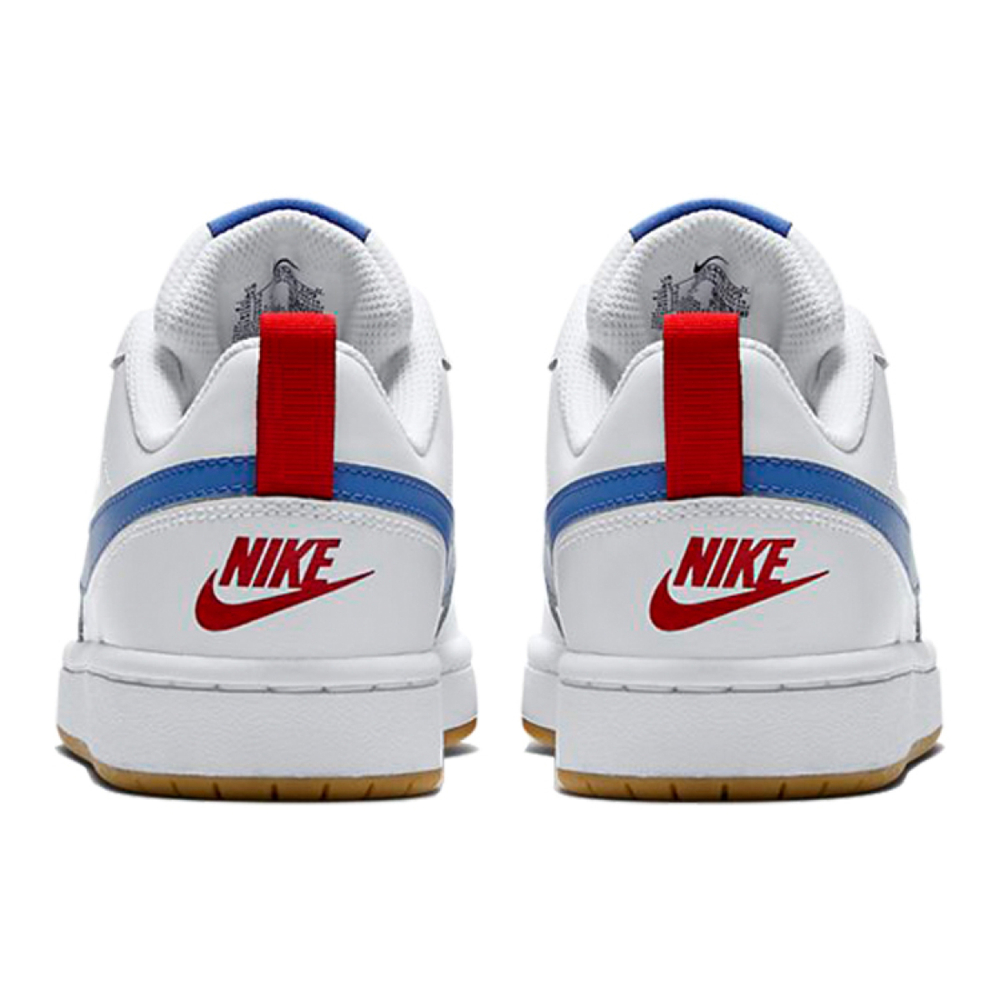 Кроссовки Nike Court Borough Low 2 White Blue Red