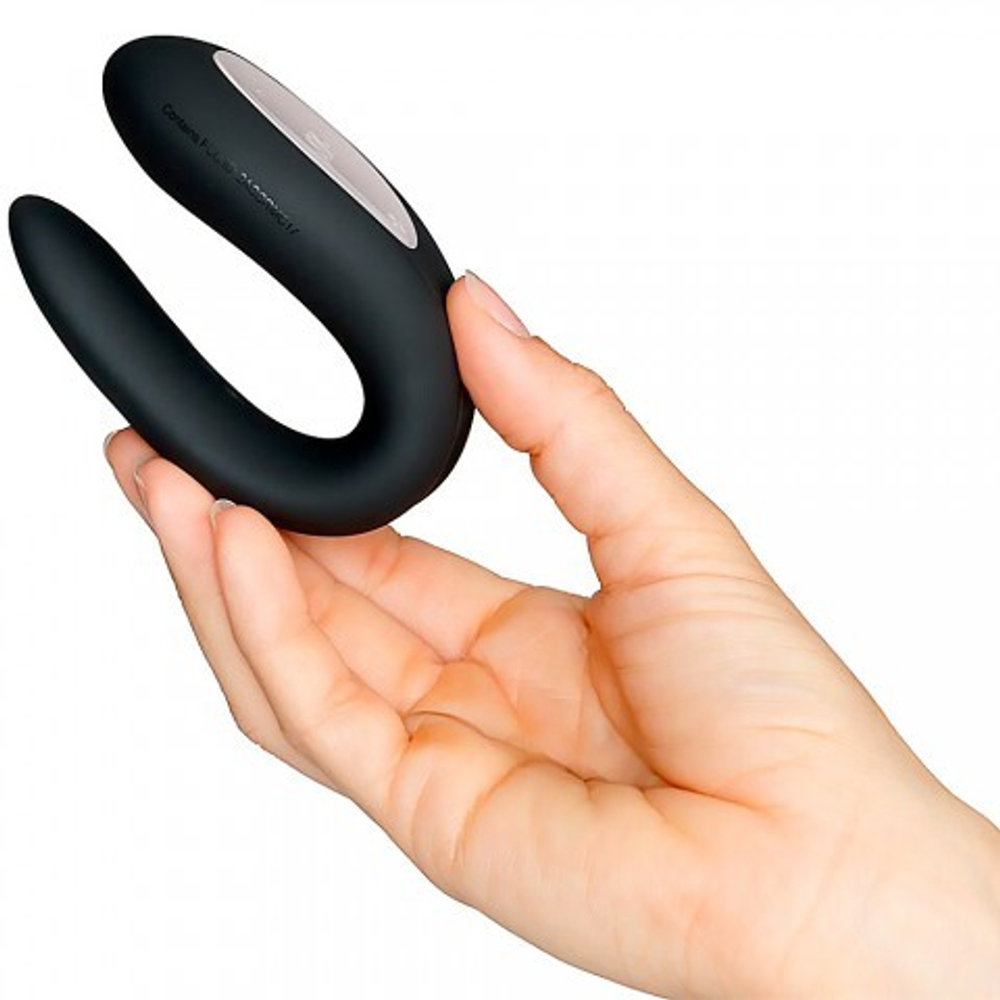 Вибратор для пар Satisfyer Partner Double Joy (черный)