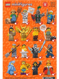 LEGO Minifigures series 15 серия 71011 Фермер