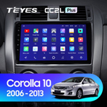 Teyes CC2L Plus 9" для Toyota Corolla, Axio, Fielder 2006-2013