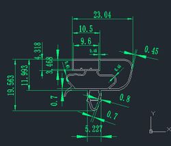 Уплотнитель для холодильного шкафа TEFCOLD размер 630*590 мм( 021КХ АНАЛОГ)